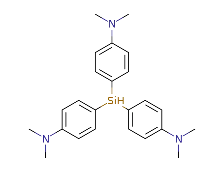 Molecular Structure of 18733-97-6 (tris[4-(dimethylamino)phenyl]silyl)