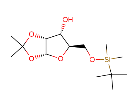 1,2-O-isopropylidene-5-O-(tert-butyl)dimethylsilyl-α-D-ribofuranoside