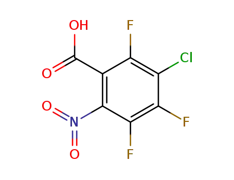 3-chloro-2,4,5-trifluoro-6-nitrobenzoic acid