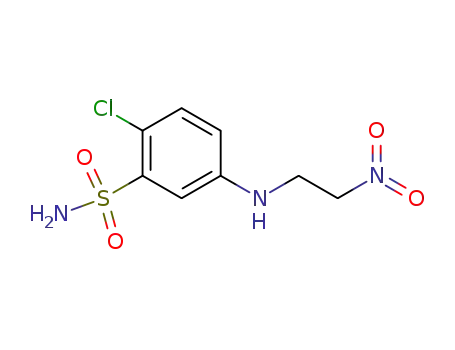 N-(4-chloro-3-sulfamoylphenyl)-2-nitroethyleneamine