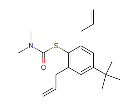 Molecular Structure of 113823-13-5 (S-<2,6-diallyl-4-(tert-butyl)-1-phenyl>N,N-dimethylthiocarbamate)