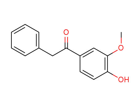 Ethanone, 1-(4-hydroxy-3-methoxyphenyl)-2-phenyl-