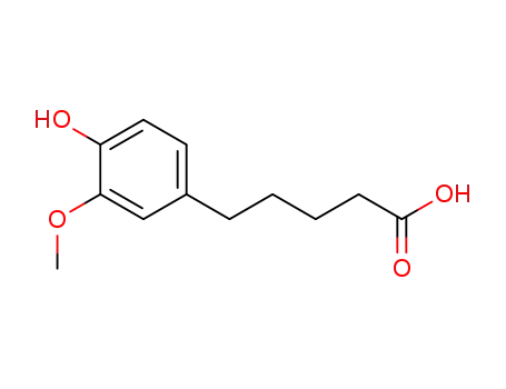 5-(4-Hydroxy-3-methoxyphenyl)pentanoic acid