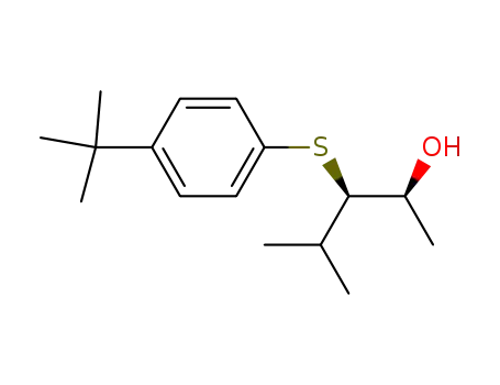 (2S,3R)-3-(4-tert-butylphenylthio)-4-methylpentan-2-ol
