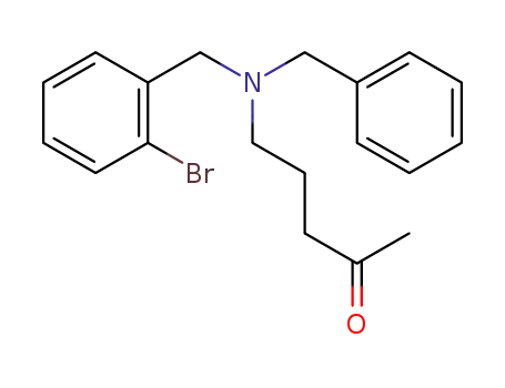 2-Pentanone, 5-[[(2-bromophenyl)methyl](phenylmethyl)amino]-