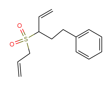 Benzene, [3-(2-propenylsulfonyl)-4-pentenyl]-