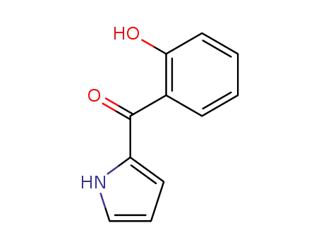 Molecular Structure of 39205-10-2 (4,5-Dichloro-2-(2-hydroxybenzoyl)-1H-pyrrole)