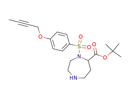 tert-butyl 4-{[4-(2-butynyloxy)phenyl]sulfonyl}-1,4-diazepane-5-carboxylate