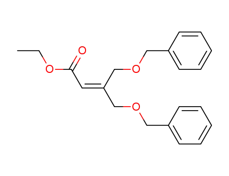 ethyl 4-(benzyloxy)-3-<(benzyloxy)methyl>-2-butenoate