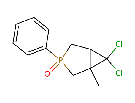 6,6-dichloro-1-methyl-3-phenyl-3-phosphabicyclo<3.1.0>hexane 3-oxide