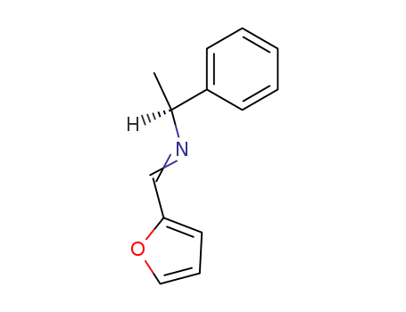 Molecular Structure of 120408-88-0 ((S)-N-2-furylmethylidene-1-phenylethylamine)