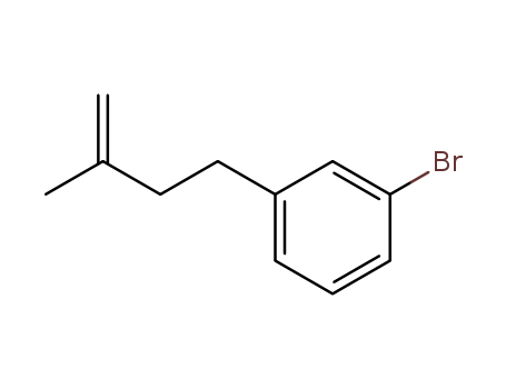 4-(3-bromophenyl )-2-methyl -1-butene