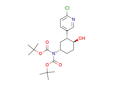(1S,2R,4S)-4-(N,N-bis(tert-butoxycarbonyl)amino)-2-(6-chloropyridin-3-yl)cyclohexanol