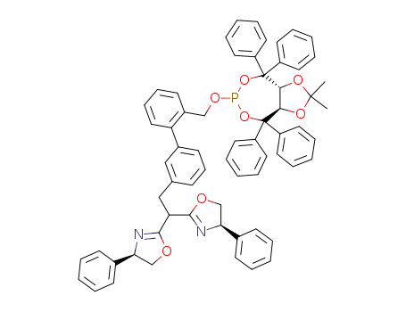 (CH<sub>3</sub>)2(C<sub>6</sub>H<sub>5</sub>)4C<sub>5</sub>H<sub>2</sub>O<sub>4</sub>POCH<sub>2</sub>C<sub>6</sub>H<sub>4</sub>C<sub>6</sub>H<sub>4</sub>CH<sub>2</sub>CH(C<sub>3</sub>H<sub>3</sub>NOC<sub>6</sub>H<sub>5</sub>)2