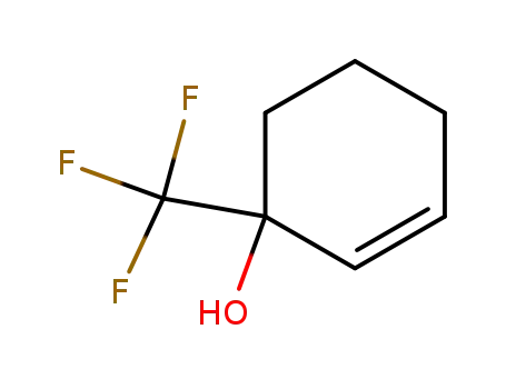 Molecular Structure of 118143-28-5 (3-HYDROXY-3-(TRIFLUOROMETHYL)CYCLOHEXENE)
