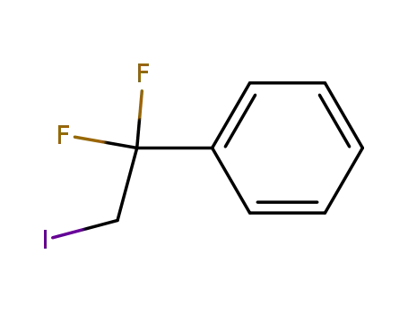 (1,1-difluoro-2-iodoethyl)- Benzene