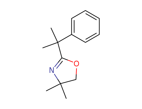 Oxazole, 4,5-dihydro-4,4-dimethyl-2-(1-methyl-1-phenylethyl)-