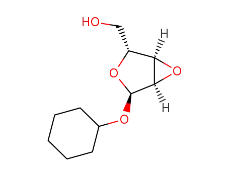 cyclohexyl 2,3-anhydro-α-D-ribofuranoside
