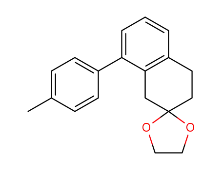 8'-<i>p</i>-tolyl-3',4'-dihydro-1'<i>H</i>-spiro[[1,3]dioxolane-2,2'-naphthalene]