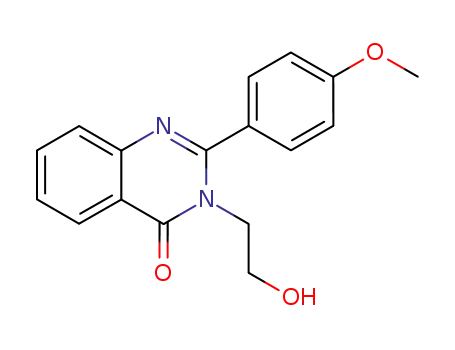 3-(2-hydroxyethyl)-2-(4-methoxyphenyl)-4(3H)-quinazolinone