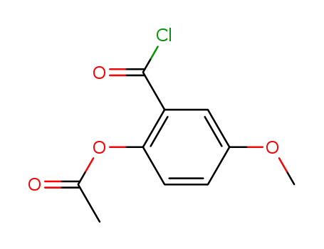 Benzoyl chloride, 2-(acetyloxy)-5-methoxy-