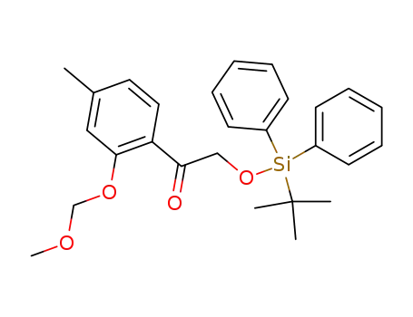 (tert-Butyldiphenylsiloxy)methyl 2-<(methoxymethyl)oxy>-4-methylphenyl ketone