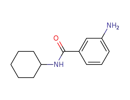Molecular Structure of 77201-15-1 (3-AMINO-N-CYCLOHEXYLBENZAMIDE)