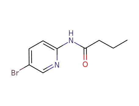 Molecular Structure of 148612-12-8 (N-(5-bromopyridin-2-yl)butanamide)