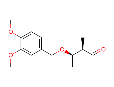 Butanal, 3-[(3,4-dimethoxyphenyl)methoxy]-2-methyl-, (2R,3R)-