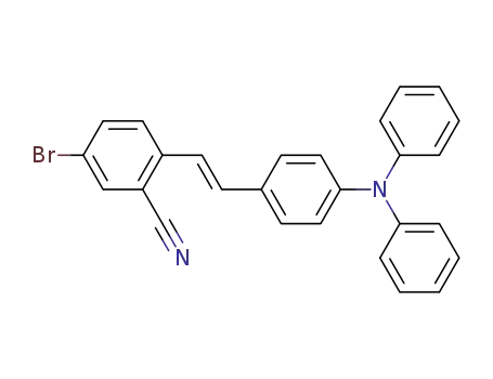 5-Bromo-2-[(E)-2-(4-diphenylamino-phenyl)-vinyl]-benzonitrile