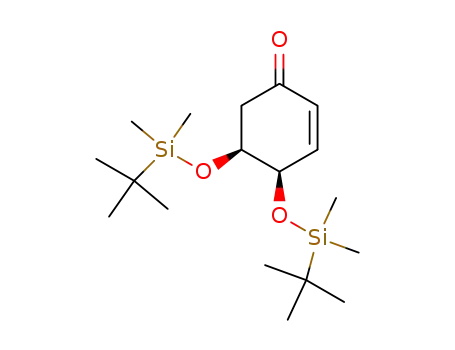 (4R,5S)-4,5-bis(tert-butyldimethylsilyloxy)cyclohex-2-enone