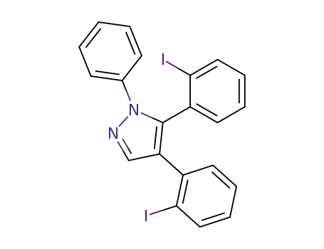 4,5-bis(2-iodophenyl)-1-phenylpyrazole