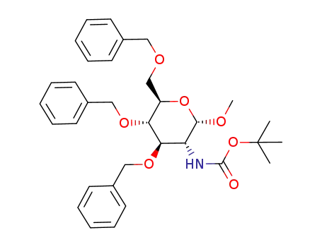 Methyl 2-amino-3,4,6-tri-O-benzyl-2-deoxy-α-D-glucopyranoside