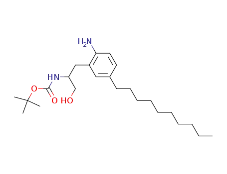 [2-(2-Amino-5-decyl-phenyl)-1-hydroxymethyl-ethyl]-carbamic acid tert-butyl ester