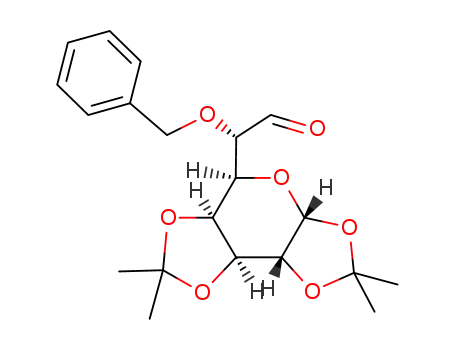 6-O-benzyl-1,2:3,4-di-O-isopropylidene-α-D-glycero-D-galacto-heptodialdo-1,5-pyranose