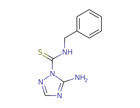 1H-1,2,4-Triazole-1-carbothioamide,5-amino-N-(phenylmethyl)- cas  35101-87-2