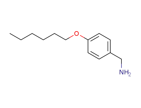 Molecular Structure of 4950-91-8 (4-HEXYLOXYBENZYLAMINE)