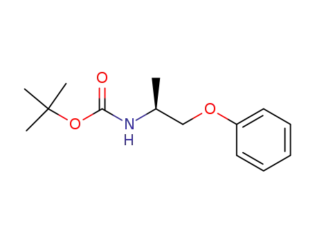 (-)-(S)-tert-butyl 1-methyl-2-phenoxyethylcarbamate