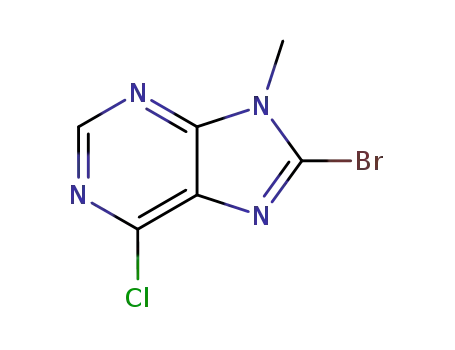 8-BROMO-6-CHLORO-9-METHYL-9H-PURINE