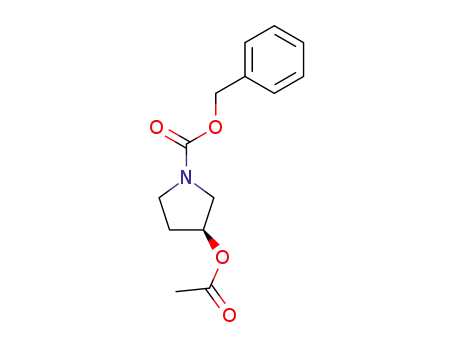 (S)-benzyl 3-acetoxypyrrolidine-1-carboxylate