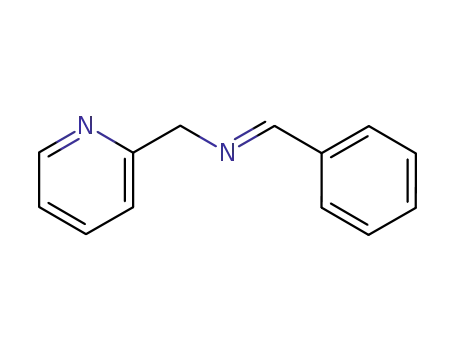 Molecular Structure of 88328-13-6 (1-phenyl-N-(2-(pyridin-2-yl)methyl)methanimine)