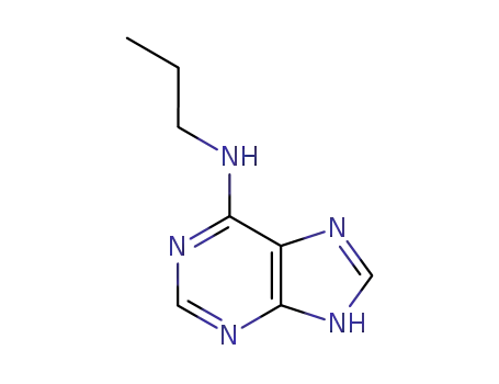 Molecular Structure of 16370-58-4 (6-propyl-6H-purin-6-amine)