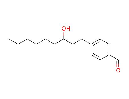 4-(3-hydroxynonyl)benzaldehyde
