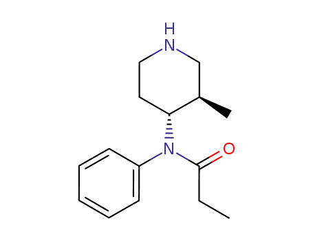 N-[(3R,4S)-3-methylpiperidin-4-yl]-N-phenylpropanamide