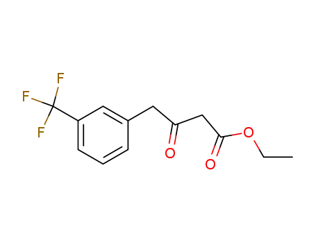 Molecular Structure of 894802-88-1 (3-oxo-4-(3-trifluoromethyl-phenyl)-butyric acid ethyl ester)