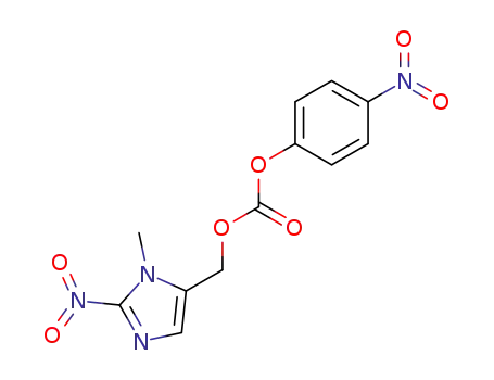 Carbonic acid, (1-methyl-2-nitro-1H-imidazol-5-yl)methyl 4-nitrophenyl
ester