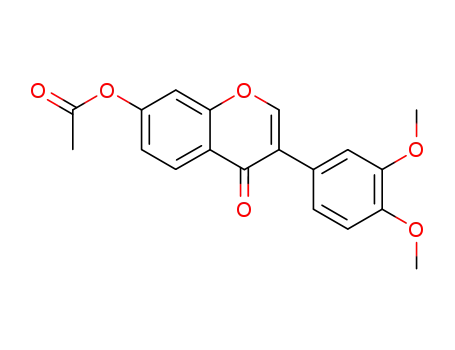 3-(3,4-dimethoxyphenyl)-4-oxo-4H-chromen-7-yl acetate