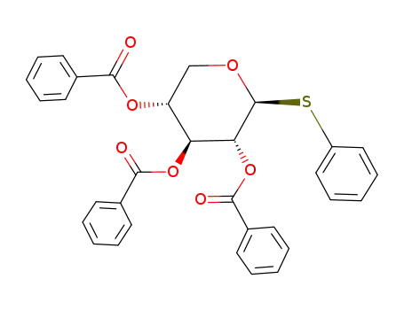 S-phenyl 2,3,4-tri-O-benzoyl-1-deoxy-1-thio-β-D-xylopyranoside
