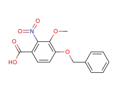 4-ベンジルオキシ-3-メトキシ-2-ニトロ安息香酸