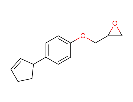 2-{[4-(Cyclopent-2-en-1-yl)phenoxy]methyl}oxirane